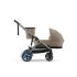Διπλό καρότσι Cybex e-Gazelle S, παιδικό, ηλεκτρικό, Μπεζ αμύγδαλο με σκελετό Taupe - 2