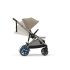 Διπλό καρότσι Cybex e-Gazelle S, παιδικό, ηλεκτρικό, Μπεζ αμύγδαλο με σκελετό Taupe - 11