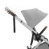 Двойна детска спортна количка Cybex e-Gazelle S, електрическа, Stone Grey със сребриста рамка - 10