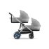 Διπλό καρότσι Cybex e-Gazelle S, ηλεκτρικό, Stone Grey με Ασημί σκελετό - 9