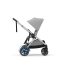 Διπλό καρότσι Cybex e-Gazelle S, ηλεκτρικό, Stone Grey με Ασημί σκελετό - 14