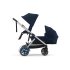 Διπλό καρότσι Cybex e-Gazelle S, παιδικό, ηλεκτρικό, Ocean Blue με Ασημί σκελετό - 5