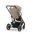 Carucior sport Cybex Balios S Lux pentru copii, editie noua, Almond Beige, cu cadru taupe - 3