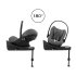 Столче за кола Cybex Gold Cloud G i-Size Comfort за деца, 0-24 месеца + Base G, Lava Grey - 6