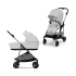 Carucior 2 in 1 Cybex Melio pentru copii, cu landou, colectia 2024, Stormy Blue - 15