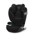 Scaun auto pentru copii Cybex Solution S2 i-Fix, confortabil, 3-12 ani - Moon Black - 1