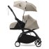 Umbrela pentru carucior STOKKE YOYO³, reglabila, Taupe - 4