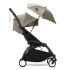 Umbrela pentru carucior STOKKE YOYO³, reglabila, Taupe - 2