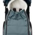 Sac de protectie pentru carucior STOKKE YOYO³, lana, captuseala dubla, Aqua - 3