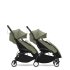 Sac de protectie pentru carucior STOKKE YOYO³, lana, captuseala dubla, Olive - 7