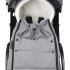 Sac de protectie pentru carucior STOKKE YOYO³, lana, captuseala dubla, Stone - 3