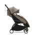 Sac de protectie pentru carucior STOKKE YOYO³, lana, captuseala dubla, Taupe - 4