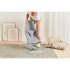 Balansoar pentru copii BabyBjorn Bliss, cu aspect delicat de petala, Light Grey - 4