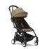 Carucior sport pentru copii STOKKE YOYO³, cu pachet de culoare - Toffee, cu cadru Black - 1