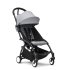 Carucior sport pentru copii STOKKE YOYO³, cu pachet de culoare - Stone, cu cadru Black - 1