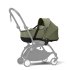 Carucior 3 in 1 pentru copii STOKKE YOYO³, cu landou, scoica auto si pachet de culoare - Olive, cu cadru White - 6