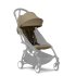 Детска количка 3 в 1 STOKKE YOYO³, с количка, кора за кола и цветен пакет - Toffee, с черна рамка - 4