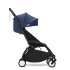 Carucior 3 in 1 pentru copii STOKKE YOYO³, cu pachet nou nascut, scoica auto si pachet de culoare - Air France, cu cadru Black - 2