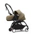 Carucior 3 in 1 pentru copii STOKKE YOYO³, cu pachet nou nascut, scoica auto si pachet de culoare - Toffee, cu cadru Black - 3