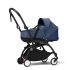 Carucior nou nascuti STOKKE YOYO³, cu landou - Navy Blue, cu cadru Black - 1