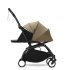 Количка за новородено STOKKE YOYO³, с пакет за новородено - Toffee, с бяла рамка - 3