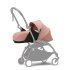 Количка за новородено STOKKE YOYO³, с пакет за новородено - Ginger, с бяла рамка - 2