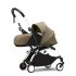 Carucior 3 in 1 pentru copii STOKKE YOYO³, cu pachet nou nascut, landou si pachet de culoare - Toffee, cu cadru White - 2