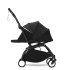 Stokke YOYO³ Βρεφικό Καρότσι με Πακέτο Νεογέννητου Black & Black Σκελετός - 3