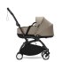 Детска количка 3 в 1 STOKKE YOYO³, с пакет за новородено, количка и цветен пакет - Taupe, с черна рамка - 9