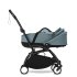 Детска количка 3 в 1 STOKKE YOYO³, с пакет за новородено, количка и цветен пакет - Aqua, с черна рамка - 8