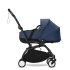 Carucior 3 in 1 pentru copii STOKKE YOYO³, cu pachet nou nascut, landou si pachet de culoare - Air France, cu cadru Black - 2