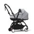 Carucior 2 in 1 pentru copii STOKKE YOYO³, cu landou si pachet de culoare - Stone, cu cadru Black - 2