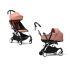 Carucior 2 in 1 pentru copii STOKKE YOYO³, cu landou si pachet de culoare - Ginger, cu cadru White - 1