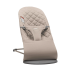 Balansoar pentru copii BabyBjorn Bliss, cu aspect clasic, tesatura matlasata, Sand Grey - 1