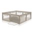Παιδικό παρκοκρέβατο - Lionelo Willow XL 180 x 200, compact, Beige Sand - 2