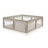 Tarc de joaca pentru copii - Lionelo Willow XL 180 x 200, compact, Beige Sand - 6