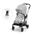 Pachet promotional carucior sport Cybex Melio pentru copii, cu protectie de ploaie cadou, Fog Grey - 1