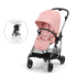 Pachet promotional carucior sport Cybex Melio pentru copii, cu protectie de ploaie cadou, Candy Pink - 1