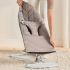 Balansoar pentru copii BabyBjorn Bliss, cu aspect delicat de petala, Sand Gray - 6