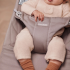 Balansoar pentru copii BabyBjorn Bliss, cu aspect delicat de petala, Sand Gray - 5