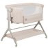 Patut pentru copii Lionelo - Leonie Plus, co-sleeper, pliabil, Beige Sand - 1