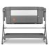 Patut pentru copii Lionelo - Leonie Plus, co-sleeper, pliabil, Grey Stone - 10