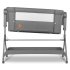 Patut pentru copii Lionelo - Leonie Plus, co-sleeper, pliabil, Grey Stone - 13