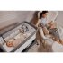 Βρεφική κούνια Lionelo - Leonie Plus, co-sleeper, πτυσσόμενη - 6
