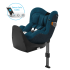 Scaun auto Cybex Platinum Sirona Zi i-Size Plus pentru copii, 0-4 ani, rotativ, cu baza - Mountain Blue - 1