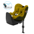 Scaun auto Cybex Platinum Sirona Zi i-Size Plus pentru copii, 0-4 ani, rotativ, cu baza - Mustard Yellow - 1