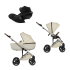 Carucior 3 in 1 pentru copii Anex Eli Fantasy, cu landou si Scoica Cloud G Plus - 15