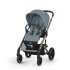 Παιδικό καρότσι Cybex Balios S Lux, προηγμένης ανάρτησης, Stormy Blue με πλαίσιο Taupe - 1