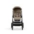 Παιδικό καρότσι Cybex Balios S Lux, προηγμένη ανάρτηση, Almond Beige με πλαίσιο Taupe - 2