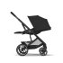 Παιδικό καρότσι Cybex Balios S Lux, προηγμένη ανάρτηση, Moon Black με μαύρο πλαίσιο - 4